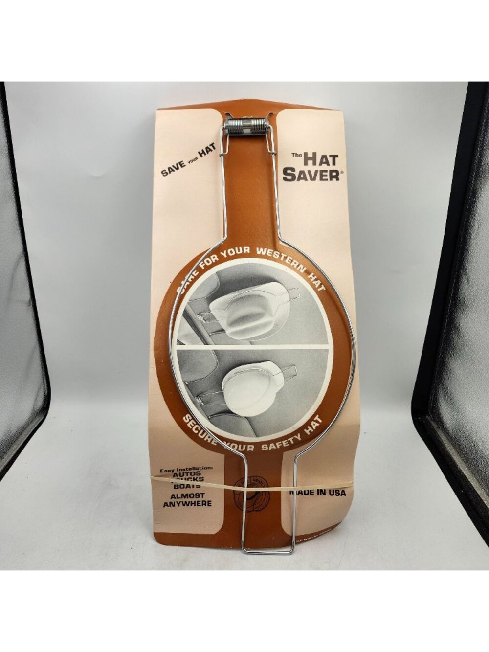 The Hat Saver Western Cowboy Safety Holder Travel Storage Cars Trucks Vans